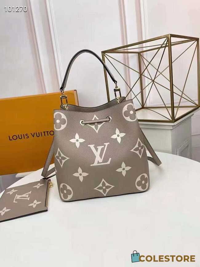 Louis Vuitton Néonoé Mm Bicolor Monogram Empreinte Leather M45555 - 1