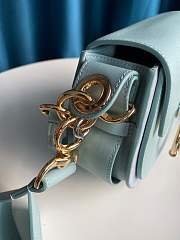 Chloe Leather Nile Light Blue  - 5