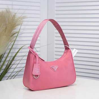 Prada Re-Edition 2000 Nylon Mini Bag Begonia Pink