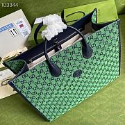 Green Gucci Multicolour large tote bag_659980 43 x 34 x 18.5cm. 880780 - 2