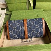 Jackie 1961 Horsebit WOC Brown in Gucci Gold-tone 19cm - 5