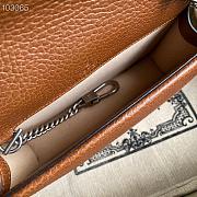 Gucci Dionysus Super Mini Bag Blue and Ivory GG Jacquard Denim 16.5cm - 3