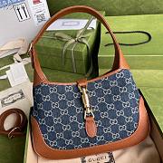 Gucci Jackie 1961 shoulder bag Dark blue 28cm - 1