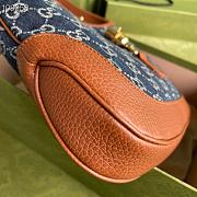 Gucci Jackie 1961 shoulder bag Dark blue 28cm - 5