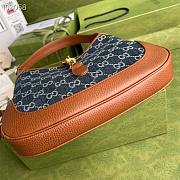 Gucci Jackie 1961 shoulder bag Dark blue 28cm - 3