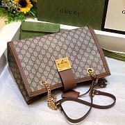 Gucci Padlock GG menium shoulder bag with Gold-tone 35cm - 3