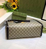 Gucci Dark Blue Padlock GG medium shoulder bag 479197 Size 35cm - 2