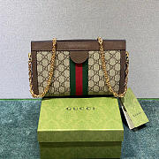  GUCCI Ophidia GG Supreme Canvas shoulder bag 26cm - 1