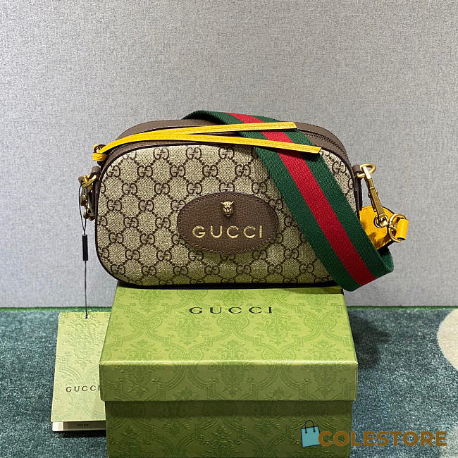 Gucci Neo Vintage GG Supreme messenger bag 24cm - 1