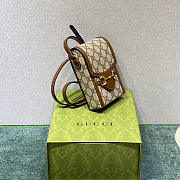 Gucci Horsebit 1955 mini bag 625615 Size 11.5cm - 5