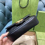 Gucci Black Marmont Matelassé Leather Super Mini Bag 16.5cm - 3