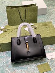 Black leather Jackie 1961 medium tote bag_649016_Size 30×24×12cm980880 - 3