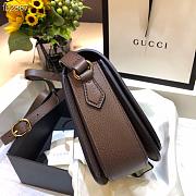 Gucci GG Supreme Ophidia GG Beige/ebony canvas small shoulder bag 601044 22cm - 2