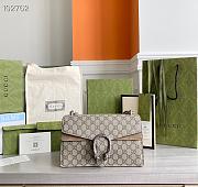 Gucci GG Supreme Dionysus small GG shoulder bag with Beige Detail 28cm - 1