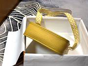 Hermes Evelyne TPM Bag Jaune Ambre Clemence Leather Gold Hardware_Size 17x18cm - 5