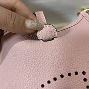 Hermes  Evelyne Mini TPM in pink_Size 17x18cm - 5