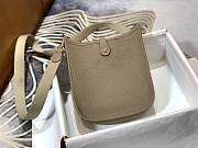 Hermes Evelyne 16 Mini TPM Hand Bag Leather Grey_Size 17x18cm - 3