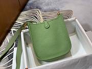 Hermes Bamboo 'Mini Evelyne II 16 TPM Amazone' Crossbody Bag_Size 17x18cm - 3