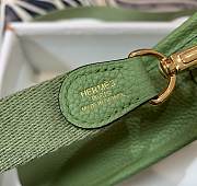 Hermes Bamboo 'Mini Evelyne II 16 TPM Amazone' Crossbody Bag_Size 17x18cm - 5