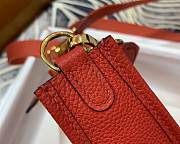 Hermes Evelyne 16 Mini TPM Hand Bag Leather Red_Size 17x18cm - 4