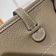 Hermes Etoupe Mini Evelyne 16 TPM Hand Bag_Size 17x18cm - 3