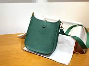 Hermes Evelyne TPM Vert_ Size 17x18cm - 6