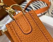 Hermes  Evelyne Mini TPM Classic Orange_Size 17x18cm - 4