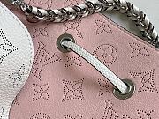 Louis Vuitton Bella Mahina in Rose Hand Bag_ M57855 Size 19x22x14cm - 5