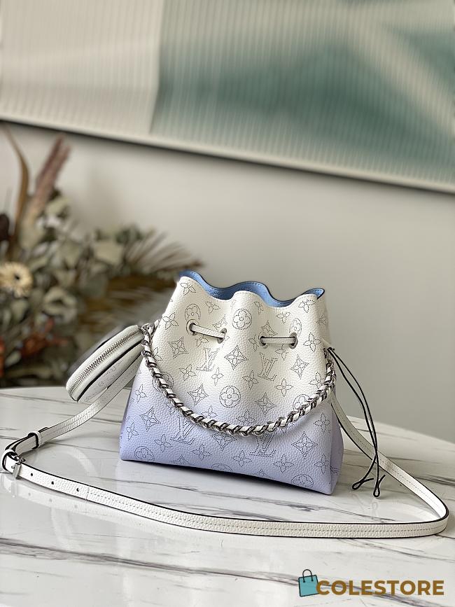 Louis Vuitton Bella Mahina in BlueHand Bag M57856 Size 19x22x14cm - 1