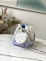 Louis Vuitton Bella Mahina in BlueHand Bag M57856 Size 19x22x14cm - 2