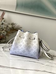 Louis Vuitton Bella Mahina in BlueHand Bag M57856 Size 19x22x14cm - 3