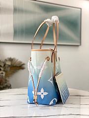 Louis Vuitton Neverfull LV in Blue_M45678 31cm - 3