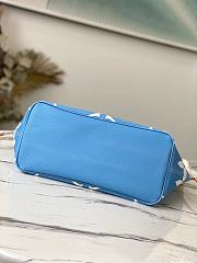 Louis Vuitton Neverfull LV in Blue_M45678 31cm - 4