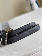 Louis Vuitton Monogram Empreinte Bicolor Black 24cm - 6