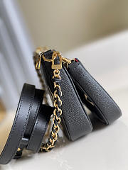 Louis Vuitton Monogram Empreinte Bicolor Black 24cm - 4