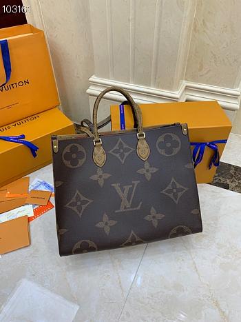 Louis Vuitton OntheGo GM 2way Shoulder Tote Bag_M44576_Multisize