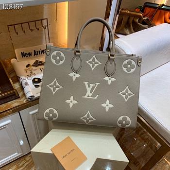Louis Vuitton OnTheGo PM Monogram in Tourtelre M44576 35cm