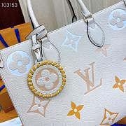 Louis Vuitton OnTheGo Empreinte Leather with Gold Hardware 24cm - 5