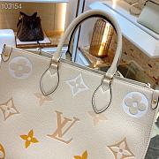 Louis Vuitton OnTheGo Empreinte Leather with Gold Hardware 24cm - 6
