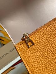 Louis Vuitton Twist One Handle Pm Bag Taurillon Leather In Safran Size 29cm - 6