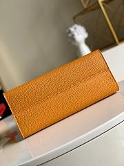 Louis Vuitton Twist One Handle Pm Bag Taurillon Leather In Safran Size 29cm - 3