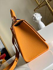 Louis Vuitton Twist One Handle Pm Bag Taurillon Leather In Safran Size 29cm - 4