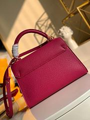 Louis Vuitton Twist One Handle Pm Tauroll Leather In Orchidee 29cm - 5