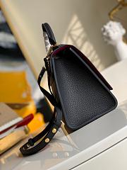 Louis Vuitton Twist One Handle Pm Bag Taurillon Leather In Noir Size 29cm - 3