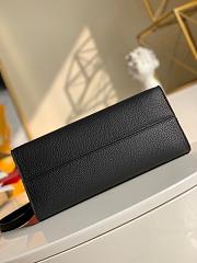 Louis Vuitton Twist One Handle Pm Bag Taurillon Leather In Noir Size 29cm - 2