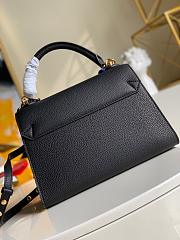 Louis Vuitton Twist One Handle Pm Bag Taurillon Leather In Noir Size 29cm - 4