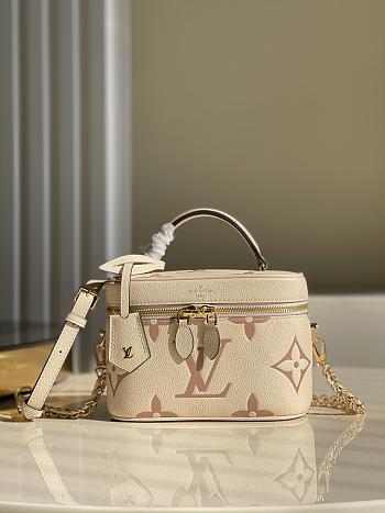 Louis Vuitton Vanity PM Bicolour Monogram Empreinte Leather_M45599_Size 19×13×11cm11801080