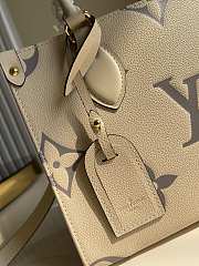 Louis Vuitton White Empreinte Onthego PM M45654 Size 28x11x19 - 4