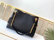 Louis Vuitton Surène Empreinte Leather In Noir 37cm - 2