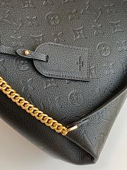 Louis Vutton Surène Empreinte Leather In Marine Rouge 37cm - 3